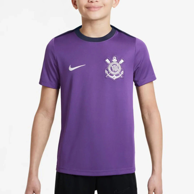 Camisa Corinthians Treino 2025 - Infantil
