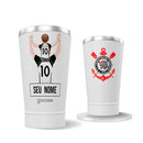 Copo Térmico Personalizável - Pai Torcedor - Branco