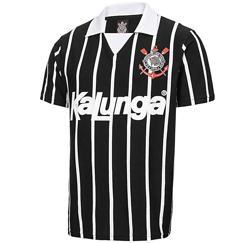 Camisa Polo Corinthians Retrô 1990 - Kalunga