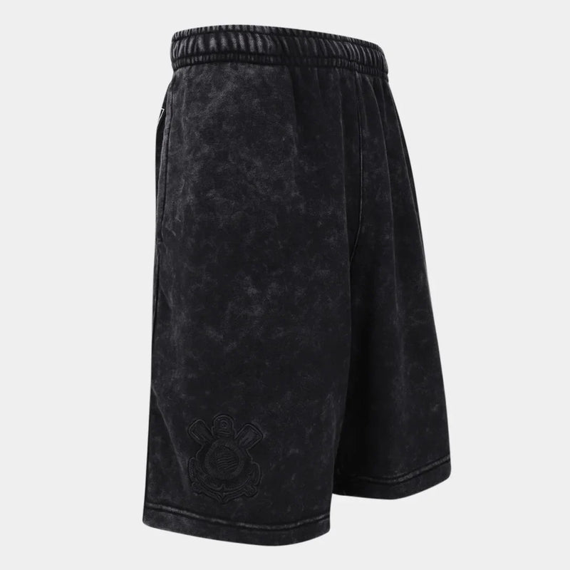 Bermuda Cargo Corinthians Club Masculina Preta