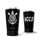 Copo Térmico Personalizável - Grey Logo Preto