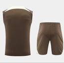 Conjunto de Treino Corinthians 2024/25 Regata - Marrom