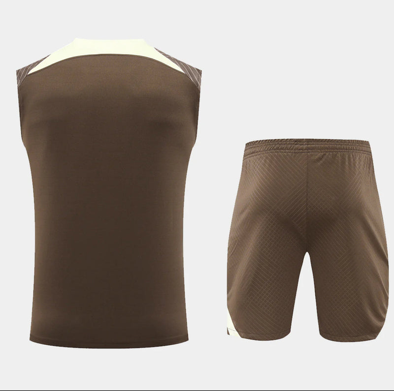 Conjunto de Treino Corinthians 2024/25 Regata - Marrom