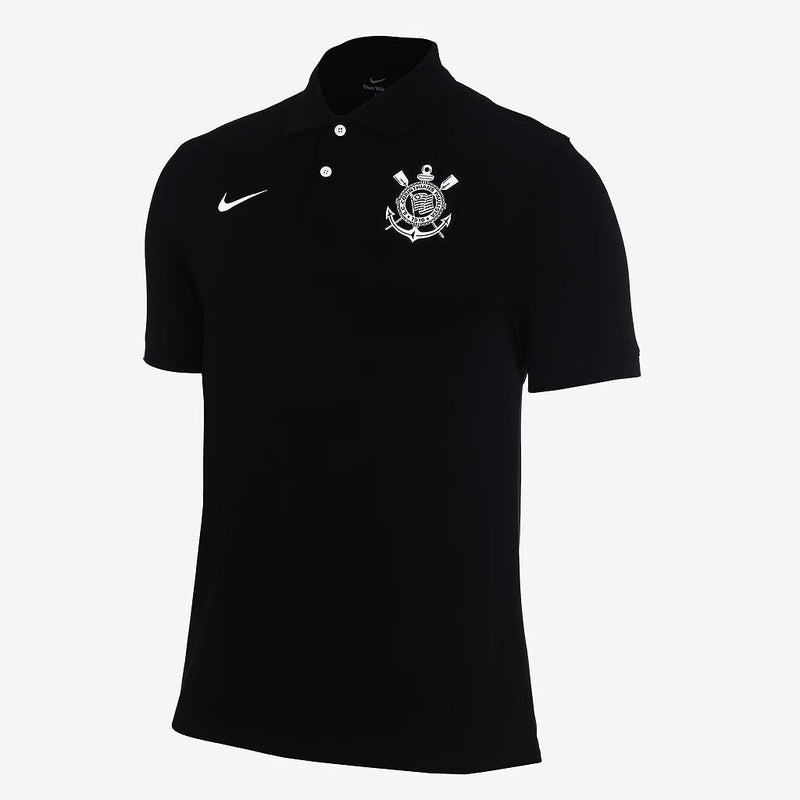Camisa Polo Corinthians Dri-Fit 2025 - Preta