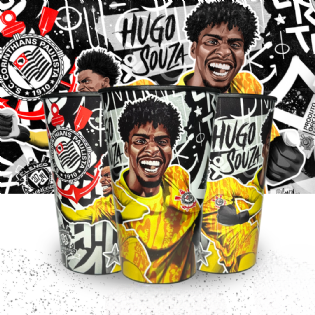 Copo Hugo Souza - Oficial 550 ml
