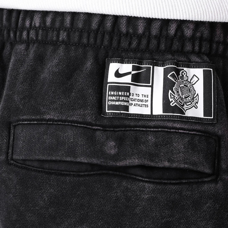 Calça Jogger Corinthians Club Masculina Preta
