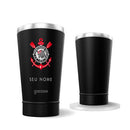 Copo Térmico Personalizável - Escudo - Preto