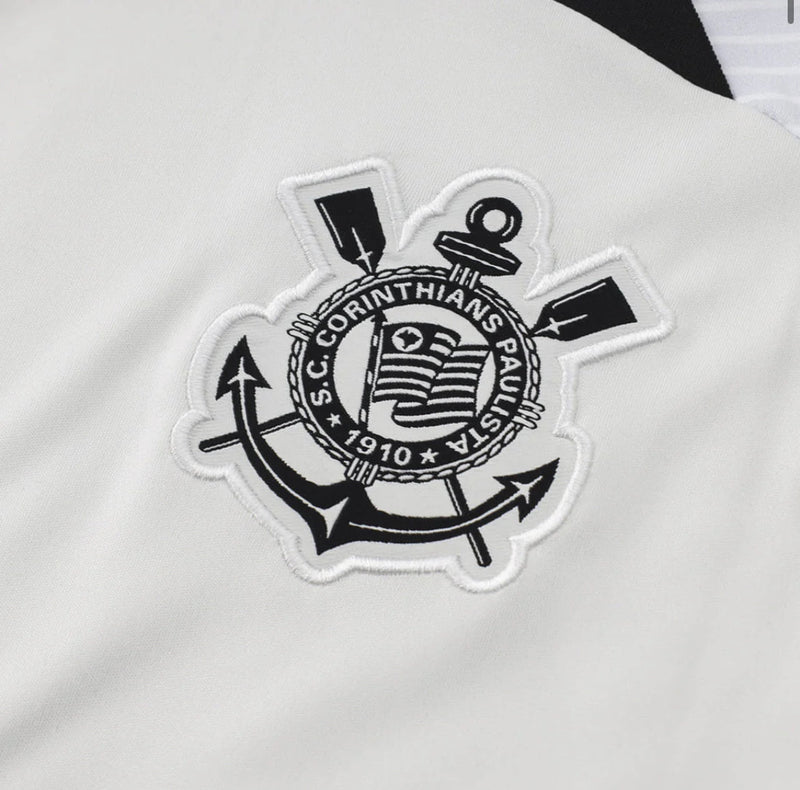 Conjunto de Treino Corinthians 2024/25 Regata - Branco