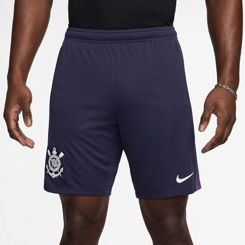 Shorts Corinthians Treino 2025 Roxo