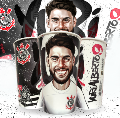 Copo Yuri Alberto - Oficial 550 ml