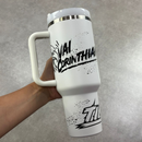 Copo Térmico “Vai Corinthians” - Branco