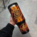 Copo Térmico Camisa III - Laranja/Preto